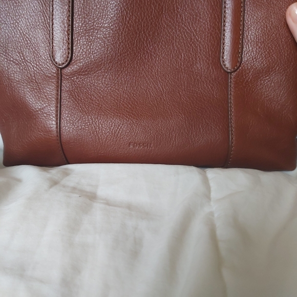 FOSSIL leather satchel - Picture 7 of 16